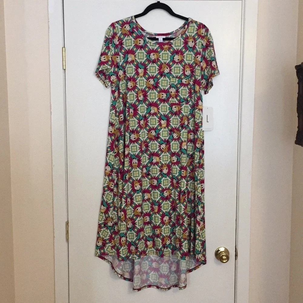 L LuLaRoe Carly Dress Disney‎ DD41 1915